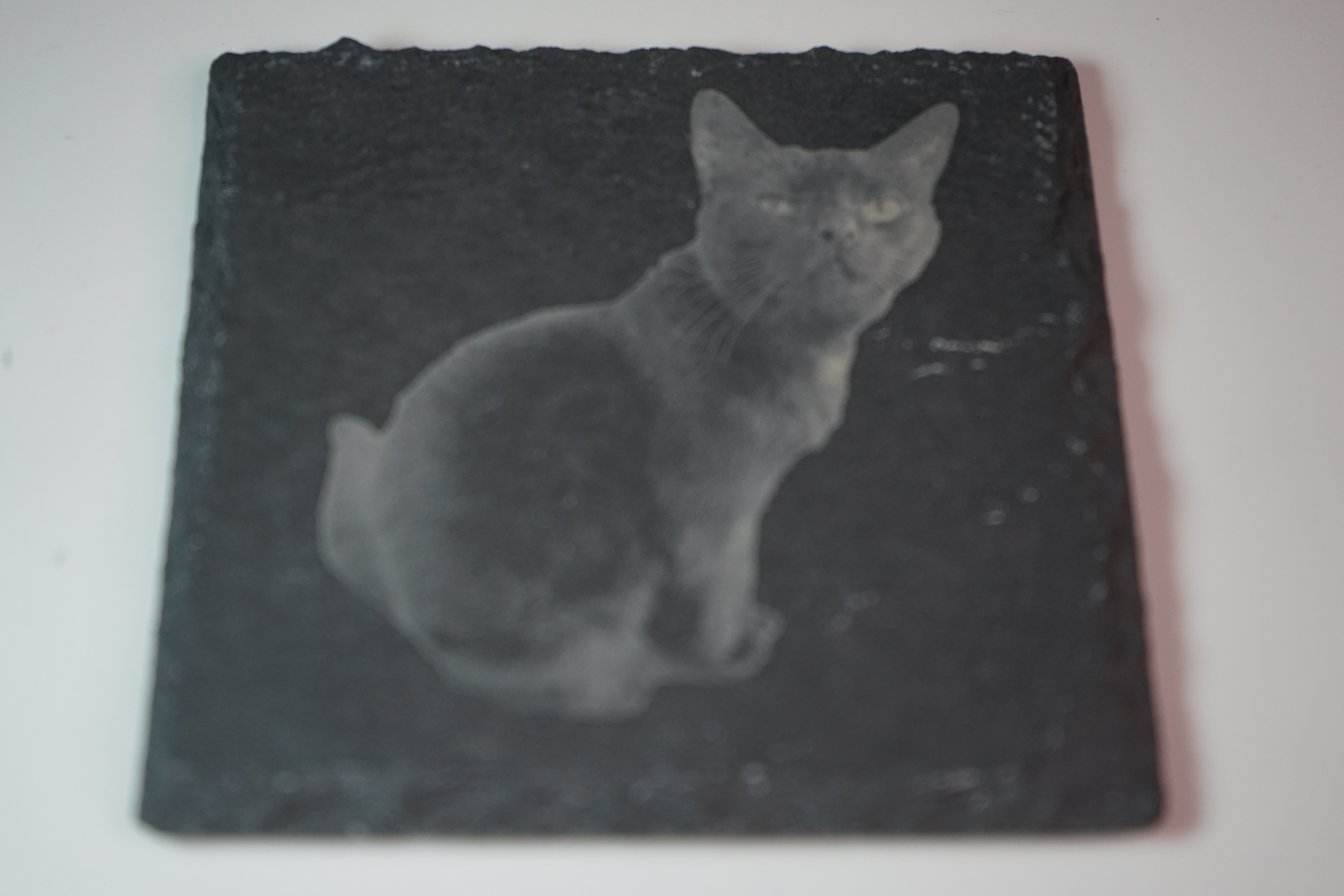 Alternative view of Slate Coasters